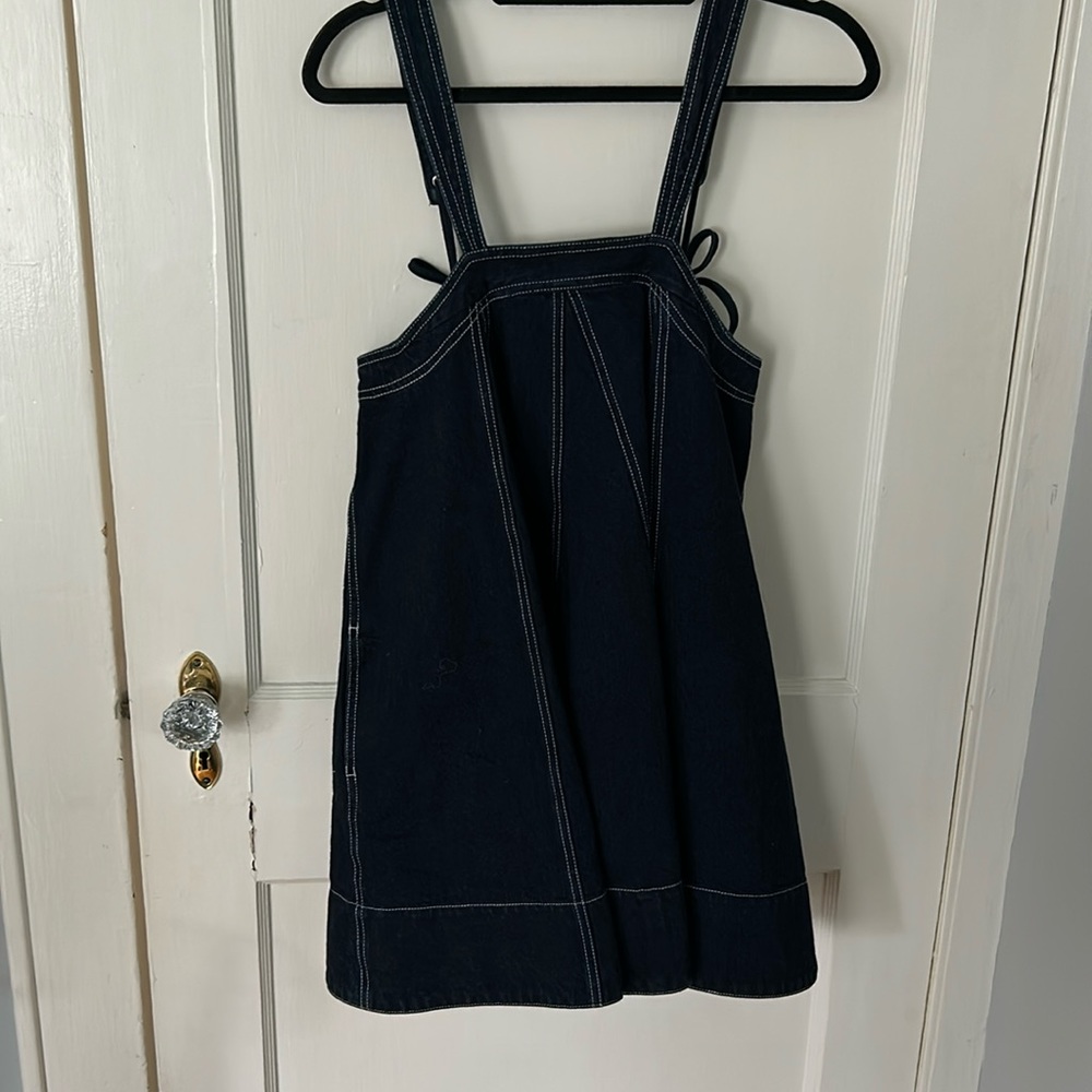 DENIM MINI DRESS
